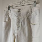 Pilcro and the Letterpress Pilcro‎ and the letterpress boyfriend white jeans high rise double button sz 29 Photo 1