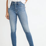 Madewell Jeans Womens 27 Blue Sheffield Wash 10" High Rise Skinny Crop Denim Photo 0