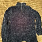 COS Blue Women's Velvet Texture knit Sweater Photo 5