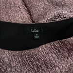 Lulus Modern Dream Pink Metallic Jacquard One-Shoulder Mini Dress EUC Photo 4