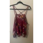 Free People We Are The Free Hey Girl Floral V-Neck Tank Top Size L NWT Photo 5