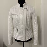 Guess white Puffer coat size small Jacket Photo 1