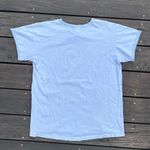 Anvil Vintage White Alaska Floral Graphic Tee Baseball Tee Photo 3