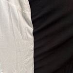 AB Studio  Black Cardigan with attached White Layered Top Photo 4