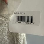 Mac Duggal  White One-Shoulder Gown with Feather Detail, size 8 NWT Photo 6