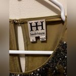 Haute Hippie  silk embellished sleeveless‎ blouse sz small Photo 1