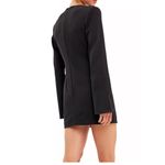 Endless Rose Crossover strap little Black mini dress Long Sleeve NEW Size small Photo 2