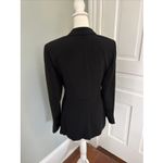 Armani Collezioni  Vintage Black Long Double Breasted Blazer Size 10 Photo 2