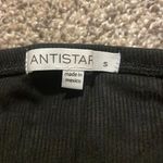 Antistar black strapless midi dress Photo 1