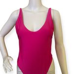 Relleciga  Vibrant Pink One-Piece Swimsuit Photo 5