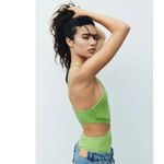 ZARA NWT  RIBBED CUTOUT CUTTABLE LOOP BLOGGERS FAV BODYSUIT STRETCH Photo 2