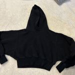 Aritzia Sweatsuit Cozy Fleece/ Airy Bottoms M, Hoodie XS Set in Black Womens Photo 1