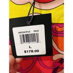 Trina Turk TRINA  Size Large Vinet Tie Slit Sleeve Floral Medley Mini Dress Photo 5