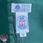 Vintage 1980’s J.G Hook 100% wool blazer Green Size 10 Photo 4