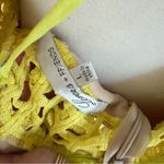 Lovers + Friends LOVERS + FRIENDS Bellini Dress Lace Eyelet In Sunshine Yellow Size Large Photo 6