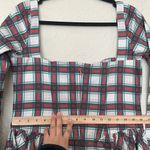 House Of CB  ‘Eliza’ Red Tartan Corset Midi‎ Dress NWOT Size XL Photo 6