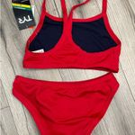 Tyr. Durafast Lite Reversible GUARD D-Back 2pc Bikini Swimsuit Red Blue Small $74 Photo 4