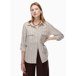 Aritzia  Babaton Utility Button Down Shirt Photo 1