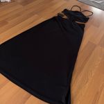 Gianni Bini Black Cutout Maxi Dress, XL, Halter Dress, New with Tags Photo 2