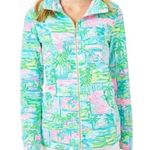 Lilly Pulitzer Jacket Full Zip honda Classic Multi Color Rare Women’s Size XXS Photo 0