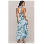 Reformation  Briony V-Neck Drop-Waist Midi Dress Size 6 Photo 4