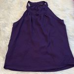 Paper moon Purple Sleeveless Women's Top Photo 0
