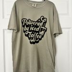 Comfort Colors Powered By Iced Coffee Shirt Photo 0