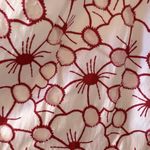 Floral Strapless Dress Jean Paul Gaultier floral dress red white belted spring Size undefined Photo 2