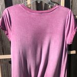 FOR THE REPUBLIC  Pink Short Sleeve T-Shirt Size Small Photo 5