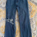 Abercrombie & Fitch Abecrombie and Fitch the Ankle Straight Ultra High Rise Curve Love Jeans sz 4/27 Photo 0