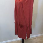 Love Ellie Crimson long sleeve stretchy cardigan sweater Red Size M Photo 3