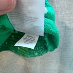 Old Navy  Kelly Green Polka Dot Tie Sleeve Tank Top size medium Photo 7