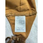 ACOA Bralette Crop Top Women's Small Brown Strappy Twisted Front Elastic Back Photo 3