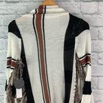 Amuse Society  Fringe Open Front Waterfall Cardigan XS NWT Photo 6
