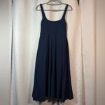 Beyond Yoga Featherweight At The Ready Square Neck Dress in Nocturnal Navy Small Photo 3