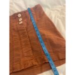 Free People  Every Minute Every Hour Mini Skirt High Waist Size 4 Buttons Photo 7