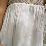 Aeropostale Aeropostal‎ Women Embroidery Sleeveless White Summer Top Size Small Photo 0