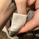 Gibson GUC  WOMEN'S GRAY LONG SLEEVE KNOT SWEATER SIZE MEDIUM Photo 4