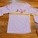 MHi Res Women Small Purple Pastel Lilac Butterfly Long Sleeve T Photo 1