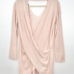 Vimmia New Reversible Criss Cross Sweater Shavasana Lightweight Knit Pink Photo 15