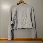 Babaton Aritzia  gray cropped crewneck sweatshirt Photo 2