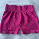 FCT Basics Ribbed Biker Shorts Pink Size S/M Photo 0