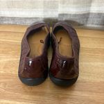 Time And Tru Burgundy‎ Quilted Flats Size 6.5 Brown Photo 4