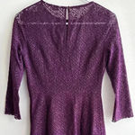 Jack Wills  Purple Diamond Cutout Sheath Dress, Purple, Size 2 Photo 15