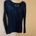 Peruvian Connection  navy blouse xs Photo 1