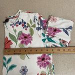 J.Jill  Womens Extra Small XS Floral Garden 3/4 Sleeve Scoop Neckline Dress Photo 8