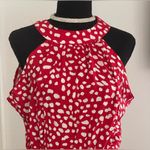 NWOT Gorgeous Red Halter neck Summer Maxi Dress Size M Size M Photo 5