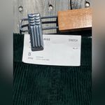 American Eagle  Outfitters dark green corduroy button-front mini skirt Photo 8