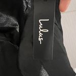 Lulus Black V-neck midi cocktail dress Photo 3