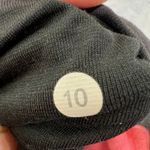 Lululemon Crop Leggings Black Speckled Athletic Yoga Pants Activewear Size 10 Photo 3